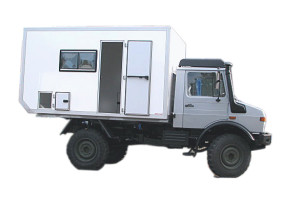 Gelöndetaugliche Leerkabine für Unimog