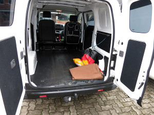 Anlieferungszustand Nissan NV200